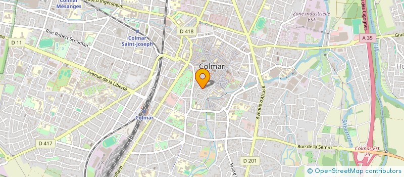 localisation de l'entreprise SYND COPROP IMMEUBLE 7 RUE CHAUFFOUR  COLMAR