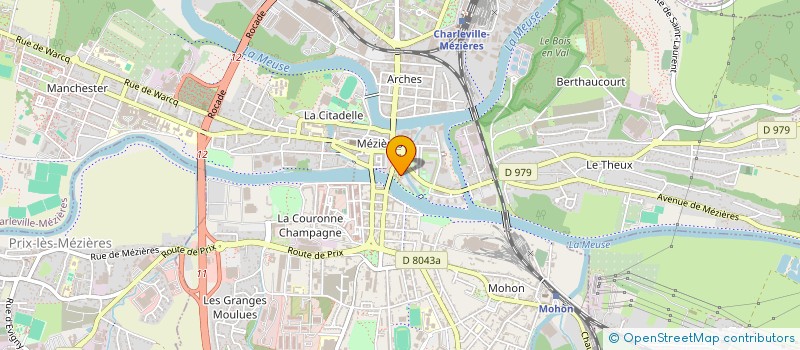 localisation de l'entreprise SYND COPROP IMMEUBLE GAMMA 1  CHARLEVILLE-MEZIERES