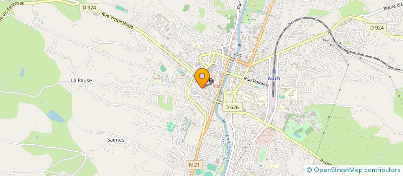 localisation de l'entreprise SYND COPROP IMMEUBLE MAISON DIOCESAINE  AUCH