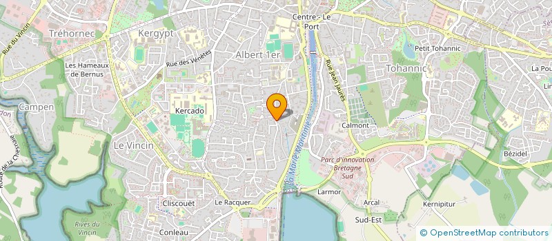 localisation de l'entreprise SYND COPROP IMMEUBLE MOLE à VANNES