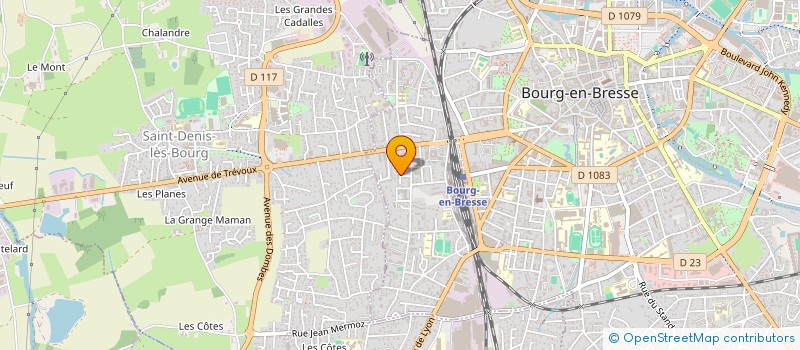 localisation de l'entreprise SYND COPROP IMMEUBLE MONTHOLON à BOURG-EN-BRESSE