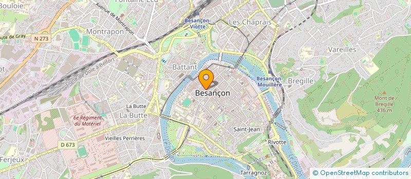 localisation de l'entreprise SYND COPROP INDIVISION MOUROT  BESANCON