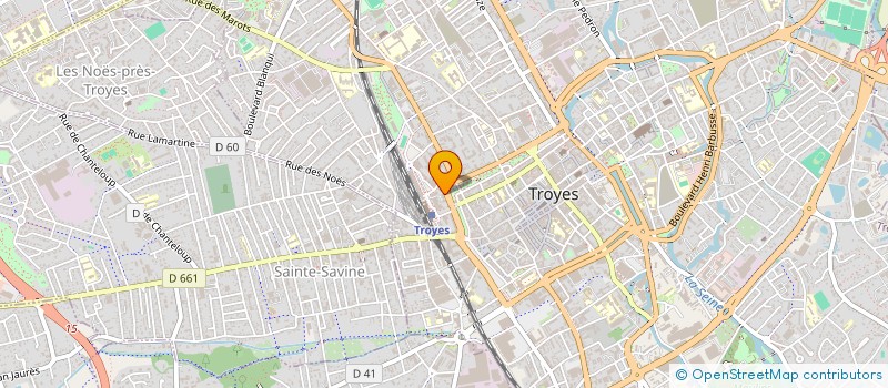 localisation de l'entreprise SYND COPROP JARDINS-CARNOT  TROYES