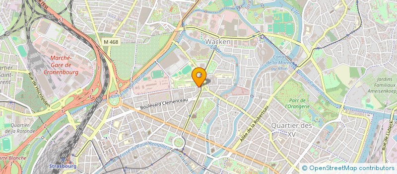 localisation de l'entreprise SYND COPROP KABLE BORDEAUX à STRASBOURG