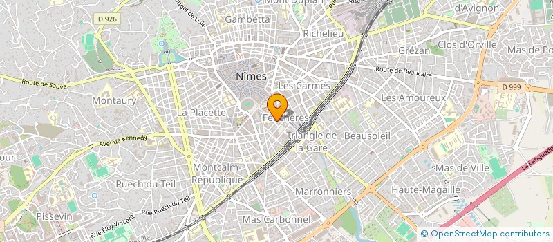 localisation de l'entreprise SYND COPROP L ALPIN II  NIMES