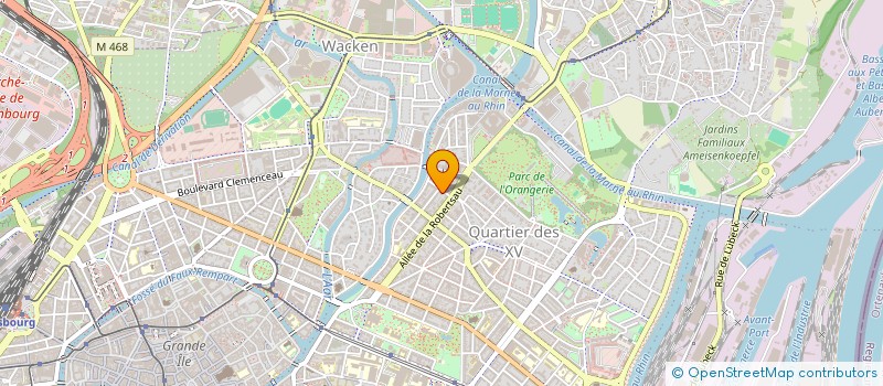 localisation de l'entreprise SYND COPROP LA SEVIGNE à STRASBOURG