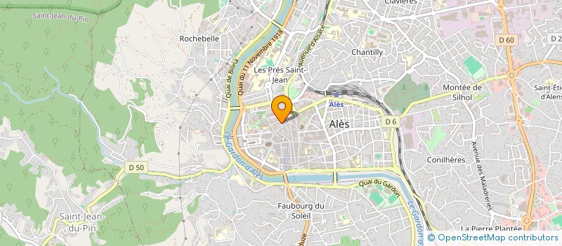 localisation de l'entreprise SYND COPROP LE BEAUSSET  ALES