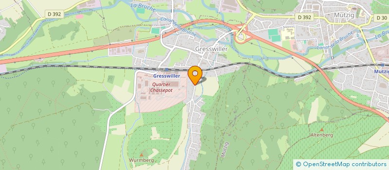 localisation de l'entreprise SYND COPROP LE CHATEAU  GRESSWILLER