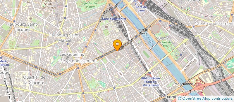 localisation de l'entreprise SYND COPROP LE CHEVALERET  PARIS