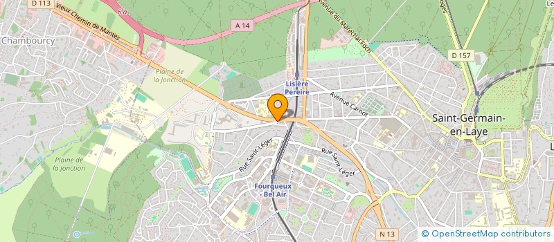 localisation de l'entreprise SYND. COPROP. LE CLOS D'ALBRET  SAINT-GERMAIN-EN-LAYE