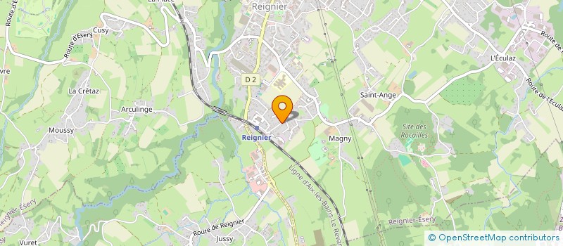 localisation de l'entreprise SYND COPROP LE CURLY I à REIGNIER-ESERY