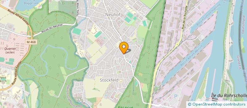 localisation de l'entreprise SYND COPROP LE DELSOR à STRASBOURG