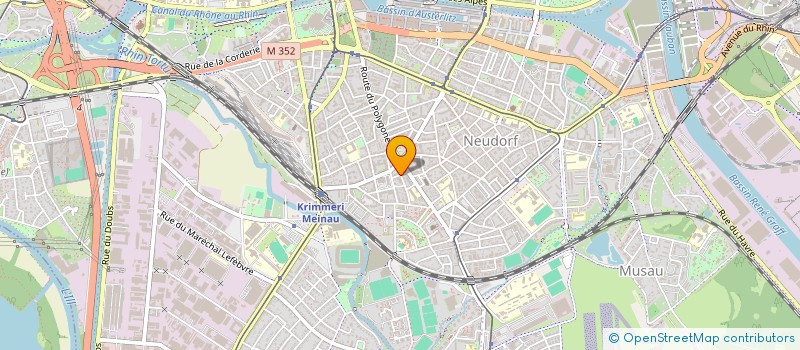 localisation de l'entreprise SYND COPROP LE HAVANE à STRASBOURG