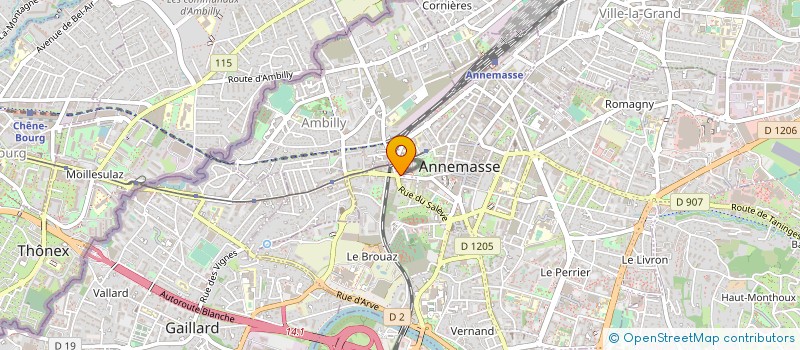 localisation de l'entreprise SYND COPROP LE NARVAL  AMBILLY