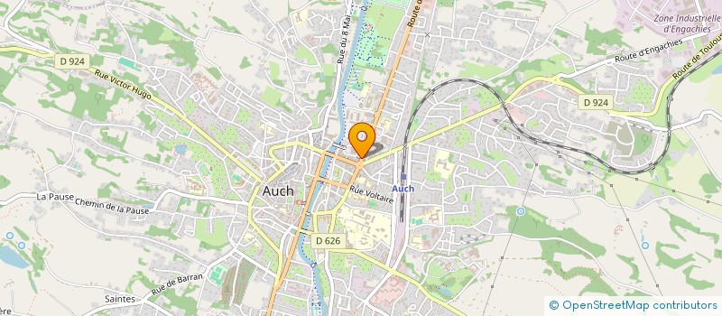 localisation de l'entreprise SYND COPROP LE PATTE D'OIE  AUCH