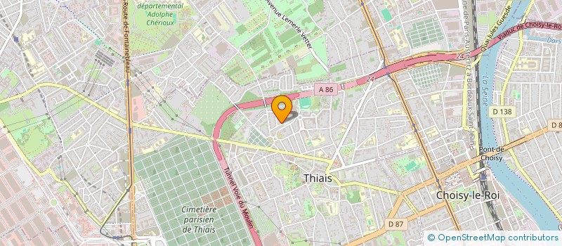 localisation de l'entreprise SYND COPROP LE PETIT PRINCE à THIAIS