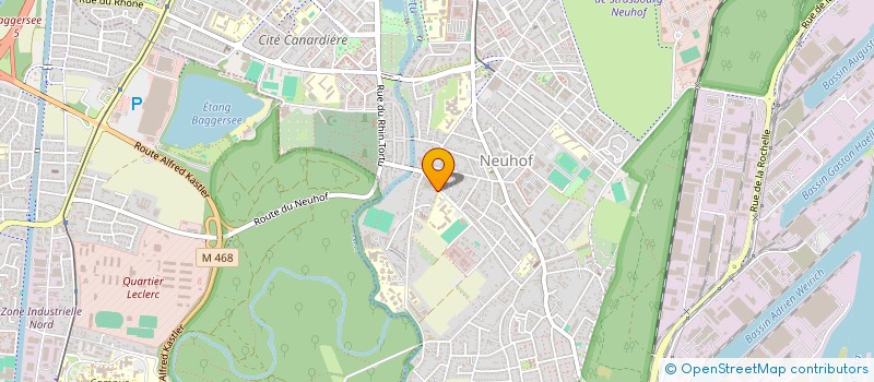 localisation de l'entreprise SYND COPROP LE RAVENNE à STRASBOURG