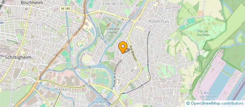 localisation de l'entreprise SYND COPROP LE RICHELIEU à STRASBOURG