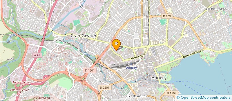 localisation de l'entreprise SYND COPROP LE SEYSSEL DEUX  ANNECY