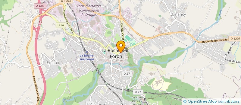 localisation de l'entreprise SYND COPROP LE TROUBADOUR  LA ROCHE-SUR-FORON