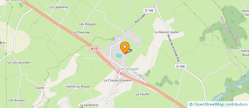 localisation de l'entreprise SYND COPROP LES GOELANDS  SAINT-JOSEPH