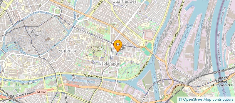 localisation de l'entreprise SYND COPROP LES PERSPECTIVES 47 à STRASBOURG