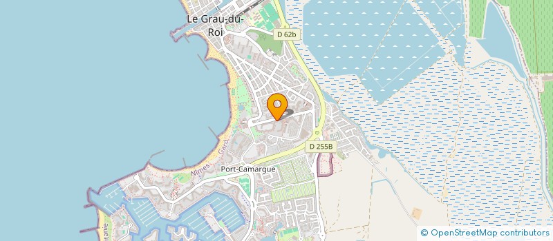 localisation de l'entreprise SYND COPROP LES TERRASSES DE LA BAROONIE  LE GRAU-DU-ROI