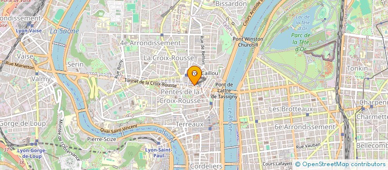 localisation de l'entreprise SYND COPROP LES TOITS DE LA CROIX ROUSSE à LYON