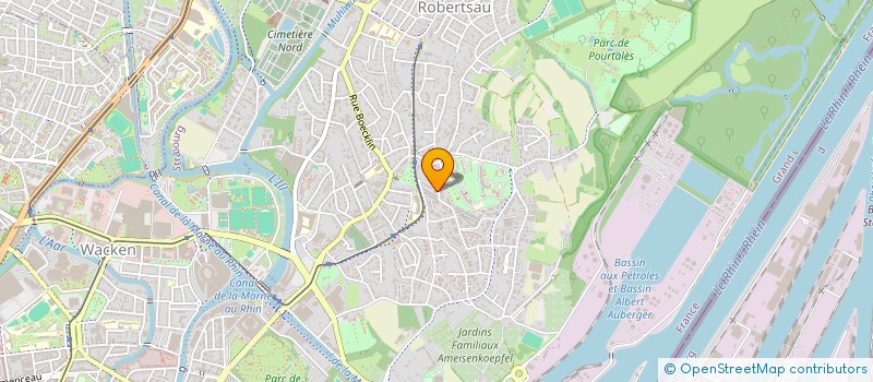 localisation de l'entreprise SYND COPROP LES VILLAS DU PARC 2 à STRASBOURG