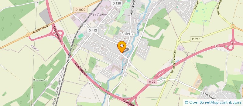 localisation de l'entreprise SYND COPROP MAISON MEDICALE à SALEUX