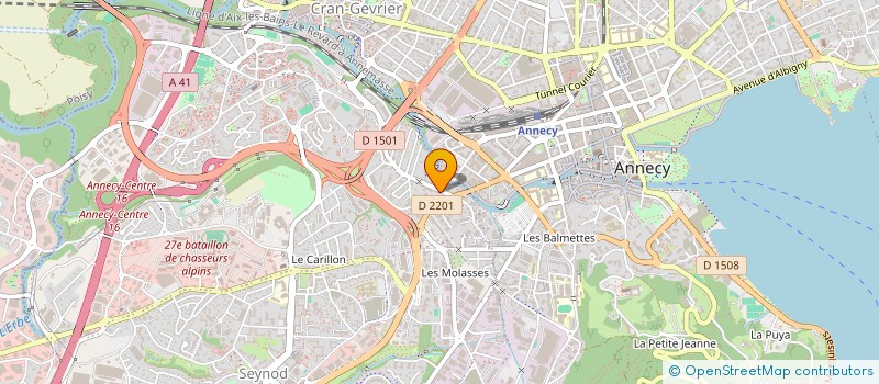 localisation de l'entreprise SYND COPROP MARTINET  ANNECY