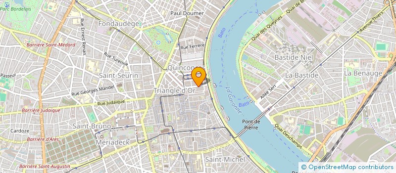 localisation de l'entreprise SYND COPROP RES 10 RUE ESPRIT DES LOIS  BORDEAUX