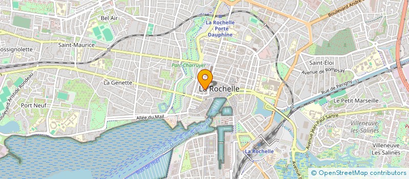 localisation de l'entreprise SYND COPROP RES 19 R ADMYRAULT  LA ROCHELLE