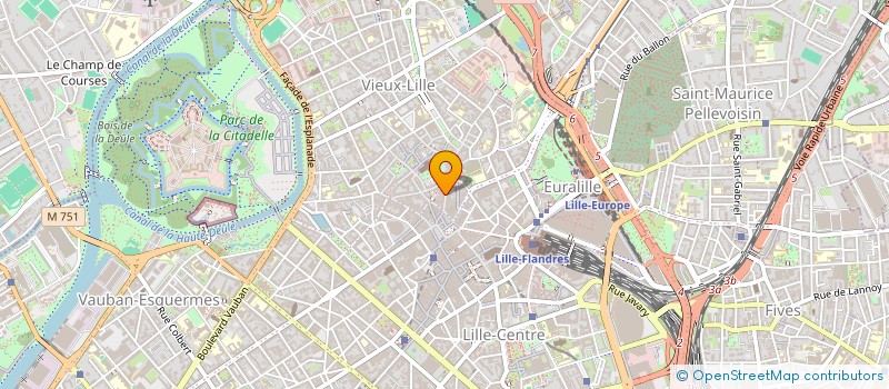 localisation de l'entreprise SYND COPROP RES 27 RUE GRANDE CHAUSSEE à LILLE