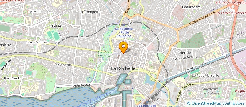 localisation de l'entreprise SYND COPROP RES 4 R DU CORDOUAN  LA ROCHELLE