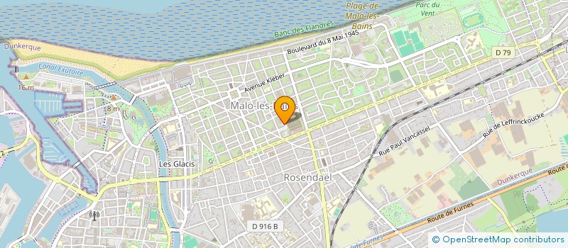 localisation de l'entreprise SYND COPROP RES AIGUE MARINE à DUNKERQUE