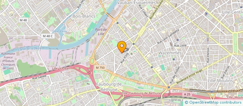 localisation de l'entreprise SYND COPROP RES AMBROISE THOMAS à LILLE