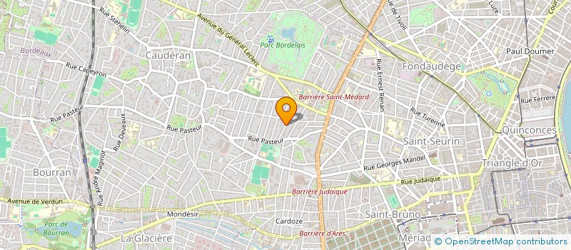 localisation de l'entreprise SYND COPROP RES ANTINEA I  BORDEAUX