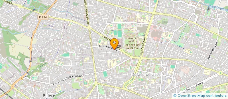 localisation de l'entreprise SYND COPROP RES ARTOUSTE à PAU