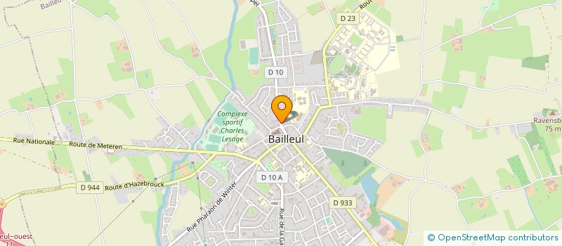 localisation de l'entreprise SYND COPROP RES BAILLI DE FLANDRE à BAILLEUL