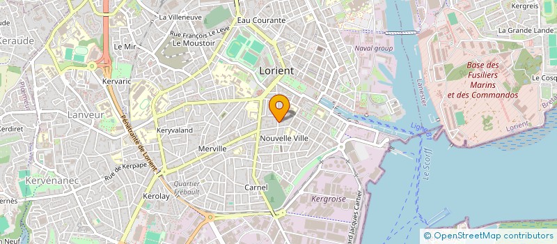 localisation de l'entreprise SYND COPROP RES BELLEFONTAINE à LORIENT