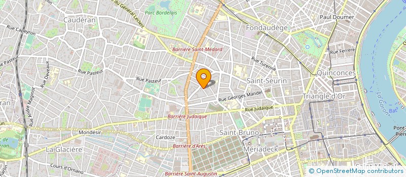 localisation de l'entreprise SYND COPROP RES BISCAYE à BORDEAUX