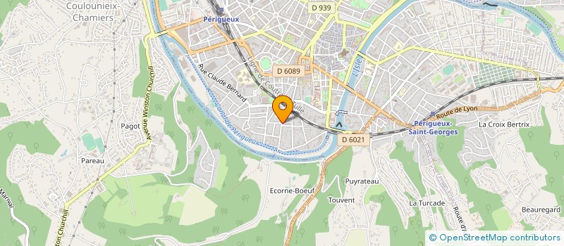 localisation de l'entreprise SYND COPROP RES CAMPNIAC  PERIGUEUX