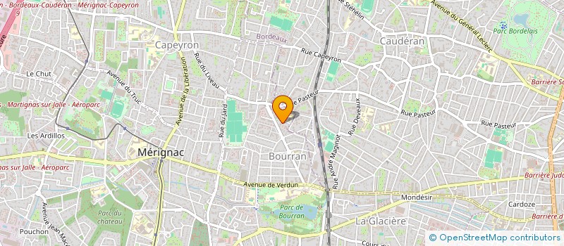 localisation de l'entreprise SYND COPROP RES CLOS MONTESQUIEU  MERIGNAC