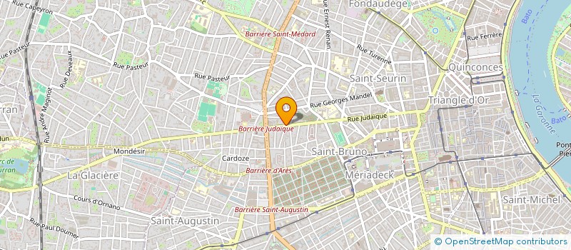 localisation de l'entreprise SYND COPROP RES COCODY  BORDEAUX