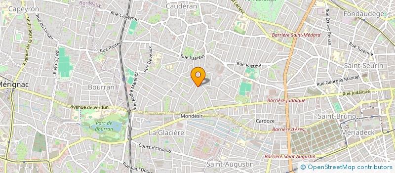 localisation de l'entreprise SYND COPROP RES DE MILAN  BORDEAUX