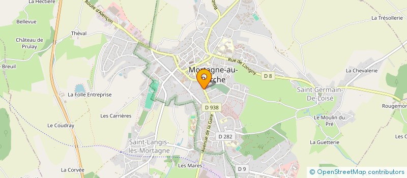 localisation de l'entreprise SYND COPROP RES DU MAIL à MORTAGNE-AU-PERCHE