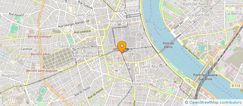 localisation de l'entreprise SYND COPROP RES DUFFOUR DUBERGIER  BORDEAUX