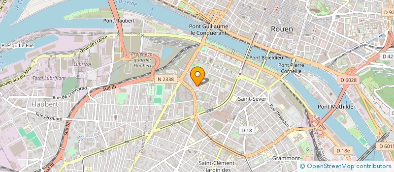 localisation de l'entreprise SYND COPROP RES ECLAT DE SEINE à ROUEN