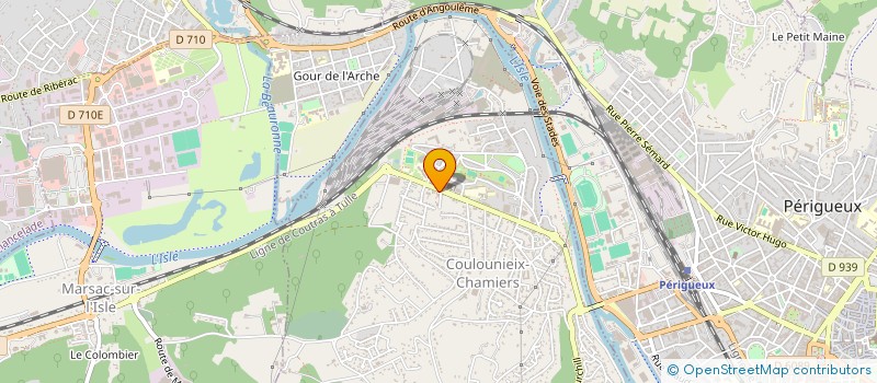 localisation de l'entreprise SYND COPROP RES GENERAL DE GAULLE  COULOUNIEIX-CHAMIERS